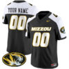 Custom Missouri Tigers Football Alternate Black Vapor Limited Stitched Jersey
