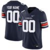 Custom Auburn Tigers Football Navy Home Game Stitched Jersey