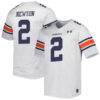 Cam Newton Auburn Tigers Football White Away Stitched Jersey