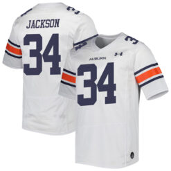 Bo Jackson Auburn Tigers Football White Away Stitched Jersey