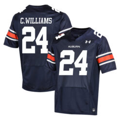 Cadillac Williams Auburn Tigers Football Navy Home Stitched Jersey