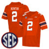 Cam Newton Auburn Tigers Football Orange Alternate Stitched Jersey w/ SEC Patch