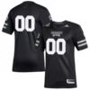Custom Mississippi State Bulldogs Football Black Premier Strategy Stitched Jersey w/ SEC Patch