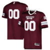 Custom Mississippi State Bulldogs Football Maroon Premier Stitched Jersey