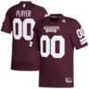 Custom Mississippi State Bulldogs Football Maroon Stitched Jersey