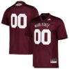 Custom Mississippi State Bulldogs Football Maroon Dowsing X Bell 50th Anniversary Stitched Jersey
