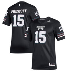 Dak Prescott Mississippi State Bulldogs Football 2019 Special Black Premier Stitched Jersey