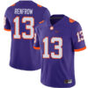 Hunter Renfrow Clemson Tigers Football Purple Alternate Stitched Jersey