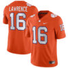Trevor Lawrence Clemson Tigers Football Orange Home Stitched Jersey