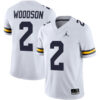 Charles Woodson Michigan Wolverines Football White Away Stitched Jersey