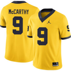 J.J. McCarthy Michigan Wolverines Football Maize Alternate Stitched Jersey