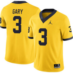 Rashan Gary Michigan Wolverines Football Maize Alternate Stitched Jersey