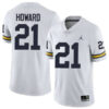 Desmond Howard Michigan Wolverines Football White Away Stitched Jersey