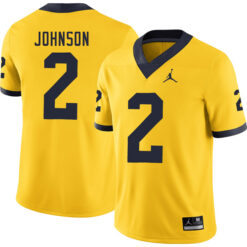 Will Johnson Michigan Wolverines Football Maize Alternate Stitched Jersey
