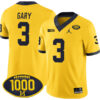 Rashan Gary Michigan Wolverines Football Maize Alternate Stitched Jersey w/ 1000 Win Patch