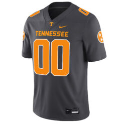 Alternative view of Custom Tennessee Volunteers Football Smokey Grey Tennessee State Stitched Jersey
