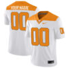 Custom Tennessee Volunteers Football Orange White Throwback Stitched Jersey