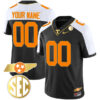Custom Tennessee Volunteers Football Gold Limited Alternate Black Stitched Jersey