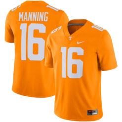 Peyton Manning Tennessee Volunteers Football Orange Home Game Stitched Jersey