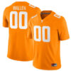 Morgan Wallen Tennessee Volunteers Football Orange Home Game Stitched Jersey