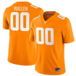 Morgan Wallen Tennessee Volunteers Football Orange Home Game Stitched Jersey