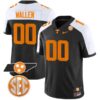 Morgan Wallen Tennessee Volunteers Football Alternate Black Stitched Jersey w/ SEC Patch