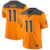 Jalin Hyatt Tennessee Volunteers Football Reverse Anthracite Stitched Jersey