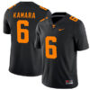 Alvin Kamara Tennessee Volunteers Football Black Alternate Game Stitched Jersey