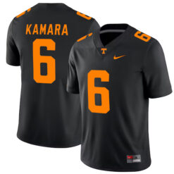 Alvin Kamara Tennessee Volunteers Football Black Alternate Game Stitched Jersey
