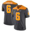 Alvin Kamara Tennessee Volunteers Football Anthracite Game Stitched Jersey