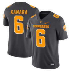 Alvin Kamara Tennessee Volunteers Football Alternate Anthracite Stitched Jersey