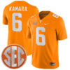 Alvin Kamara Tennessee Volunteers Football Orange Home Game Stitched Jersey w/ SEC Patch