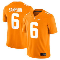 Dylan Sampson Tennessee Volunteers Football Orange Game Stitched Jersey