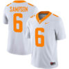Dylan Sampson Tennessee Volunteers Football White Game Stitched Jersey