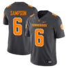 Dylan Sampson Tennessee Volunteers Football Alternate Anthracite Stitched Jersey