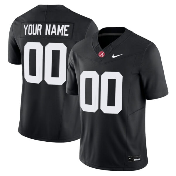 Custom Alabama Crimson Tide Football Black Stitched Jersey