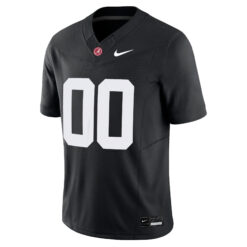 Alternative view of Custom Alabama Crimson Tide Football Black Stitched Jersey