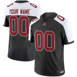 Custom Alabama Crimson Tide Football Alternate Black Stitched Jersey