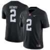 Derrick Henry Alabama Crimson Tide Football Black Alternate Game Stitched Jersey