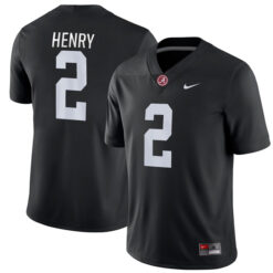 Derrick Henry Alabama Crimson Tide Football Black Alternate Game Stitched Jersey