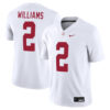 Ryan Williams Alabama Crimson Tide Football White Away Game Stitched Jersey