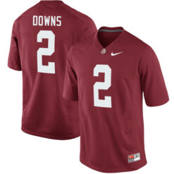 Caleb Downs Alabama Crimson Tide Football Crimson Alumni Stitched Jersey