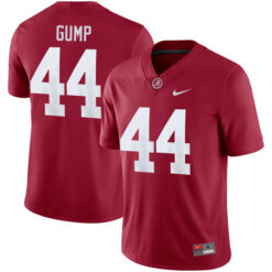 Forrest Gump Alabama Crimson Tide Football Crimson Home Game Stitched Jersey
