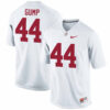 Forrest Gump Alabama Crimson Tide Football White Alumni Stitched Jersey