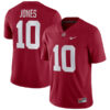 Mac Jones Alabama Crimson Tide Football Crimson Home Game Stitched Jersey