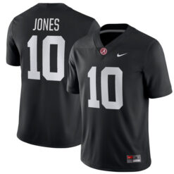 Mac Jones Alabama Crimson Tide Football Black Alternate Game Stitched Jersey
