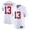 Tua Tagovailoa Alabama Crimson Tide Football White Away Game Stitched Jersey