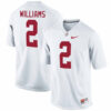 Ryan Williams Alabama Crimson Tide Football White Alumni Stitched Jersey