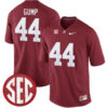 Forrest Gump Alabama Crimson Tide Football Crimson Alumni Stitched Jersey w/ SEC Patch