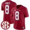 Julio Jones Alabama Crimson Tide Football Crimson Alumni Limited Stitched Jersey w/ SEC Patch